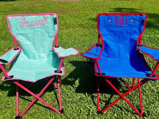 Personalized Outdoor Child Chair