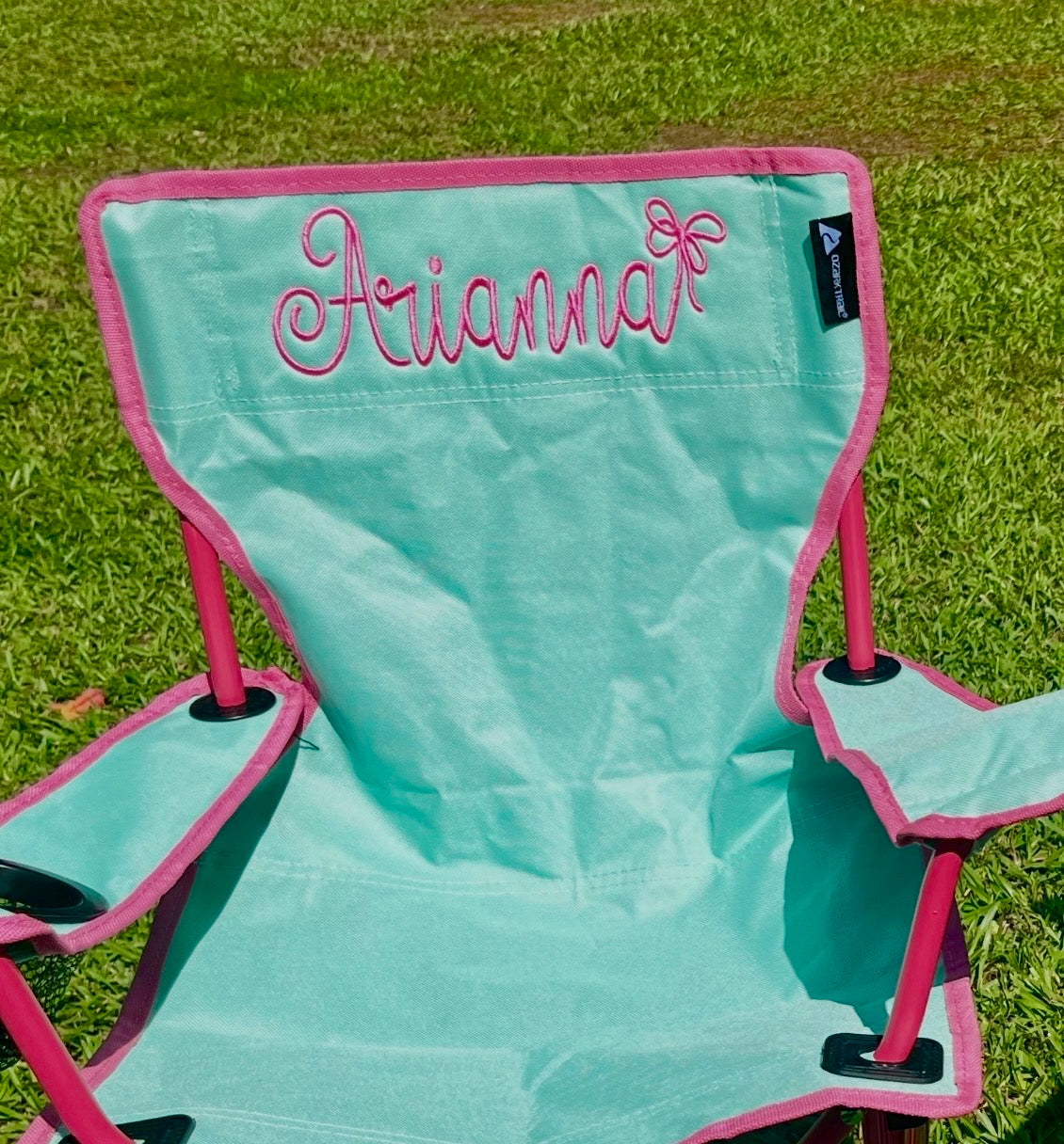 Personalized Outdoor Child Chair