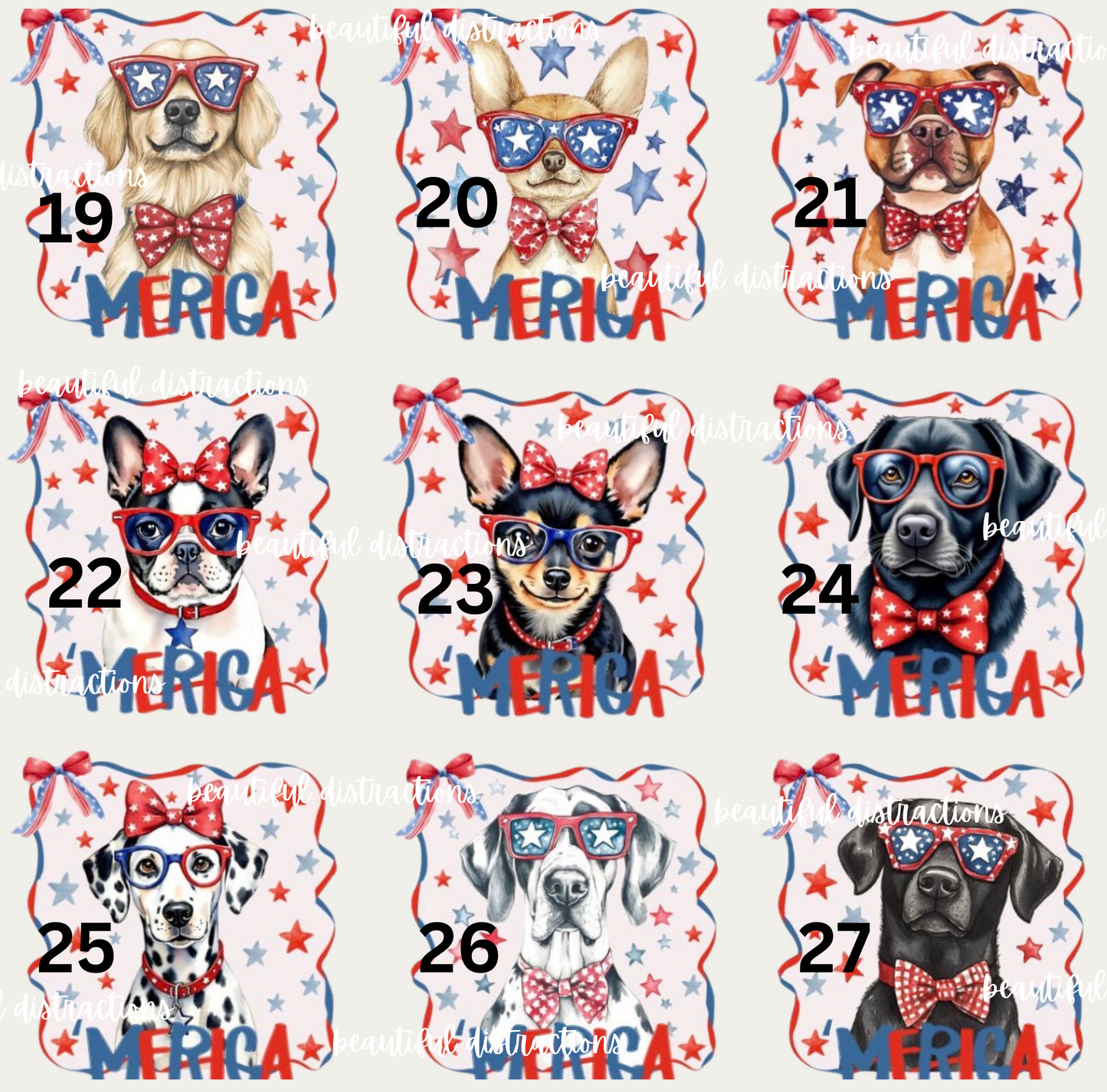 Child Patriotic Pup Tee