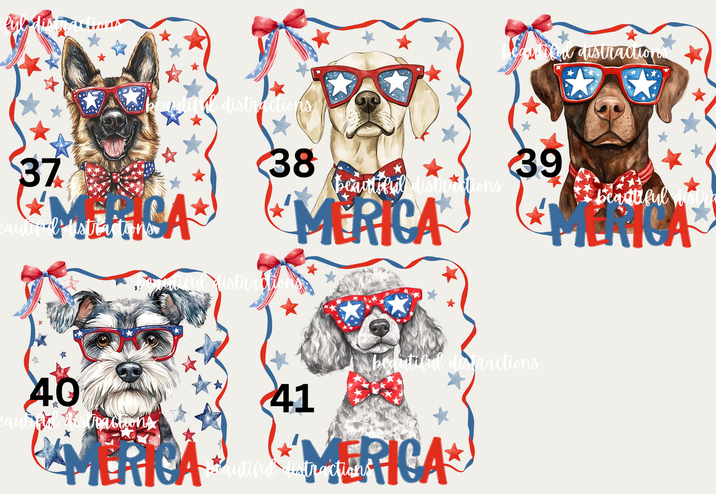 Child Patriotic Pup Tee